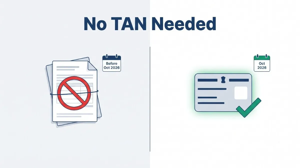 No TAN for NRI Property Purchase: What Changes From October 2026